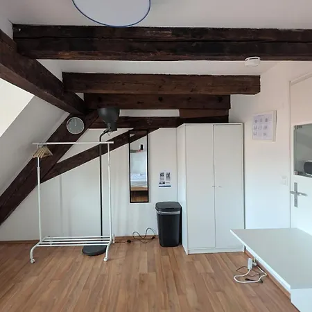 Appartement Single In A Historic Half-timbered House Rottenburg am Neckar
