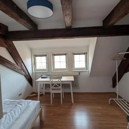 Single In A Historic Half-timbered House Apartament *